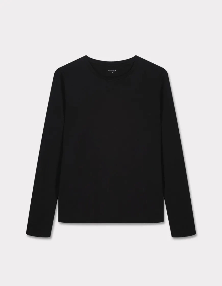 Celio T-shirt en coton à manches longues -^Femme T-Shirts & Tops
