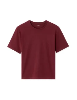 Celio T-shirt en coton biologique col rond - violet^Femme T-Shirts & Tops