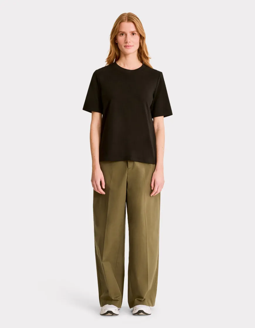 Celio T-shirt en coton doux à col rond -^Femme Les Essentiels Aux Meilleurs Prix|T-Shirts & Tops
