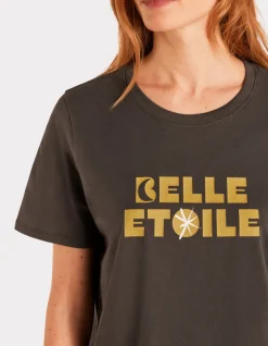 Celio T-shirt imprimé en coton - gris^Femme T-Shirts & Tops