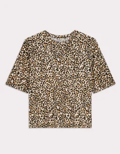 Celio T-shirt léopard - beige^Femme T-Shirts & Tops