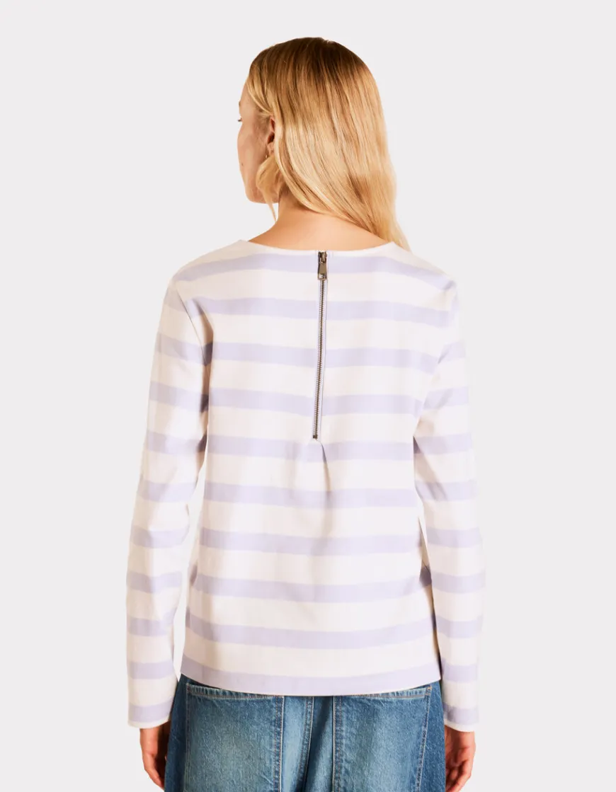 Celio T-shirt marinière à manches longues - violet^Femme T-Shirts & Tops
