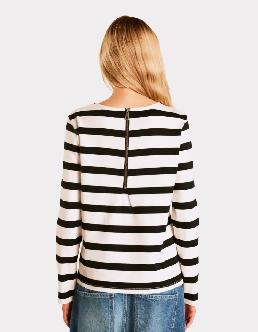 Celio T-shirt marinière à manches longues -^Femme T-Shirts & Tops