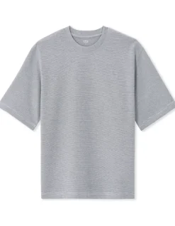 Celio T-shirt oversize col rond rayé -^Homme T-Shirts
