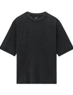 Celio T-shirt oversize col rond 100% coton gaufré -^Homme T-Shirts