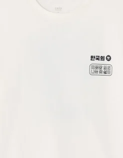 Celio T-shirt oversize col rond 100% coton -^Homme T-Shirts