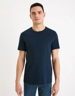 Celio T-shirt regular col rond 100% coton -^Homme T-Shirts
