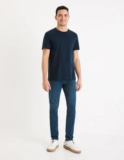 Celio T-shirt regular col rond 100% coton -^Homme T-Shirts