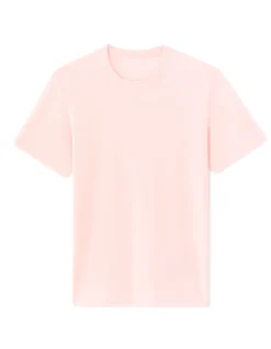 Celio T-shirt regular col rond 100% coton - rose^Homme T-Shirts