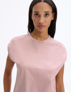 Celio T-shirt sans manche en coton boxy - rose^Femme T-Shirts & Tops