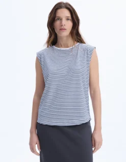 Celio T-shirt sans manches à rayures -^Femme T-Shirts & Tops