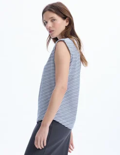 Celio T-shirt sans manches à rayures -^Femme T-Shirts & Tops