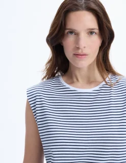 Celio T-shirt sans manches à rayures -^Femme T-Shirts & Tops