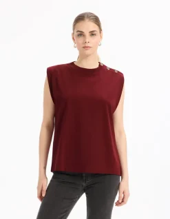Celio T-shirt sans manches - rouge^Femme T-Shirts & Tops