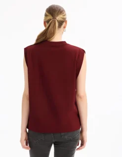Celio T-shirt sans manches - rouge^Femme T-Shirts & Tops