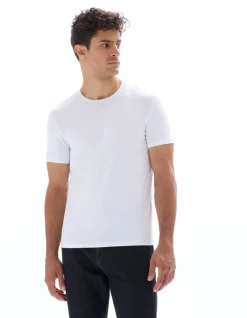 Celio T-shirt slim col rond en coton stretch -^Homme T-Shirts