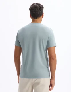 Celio T-shirt slim col v en coton stretch -^Homme T-Shirts