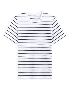 Celio T-shirt straight rayé 100% coton -^Homme T-Shirts