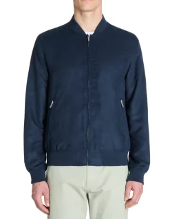 Celio Veste col bomber - marine^Homme Manteaux|Vestes