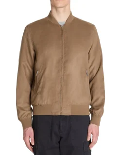 Celio Veste col bomber - marron^Homme Blousons|Vestes