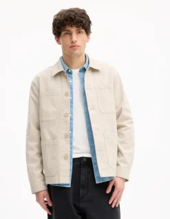 Celio Veste col chemise -^Homme Blousons|Vestes