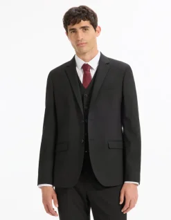 Celio Veste de costume slim stretch -^Homme Vestes De Costumes|Vestes De Costume