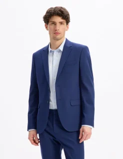 Celio Veste de costume slim stretch -^Homme Vestes De Costumes|Vestes De Costume