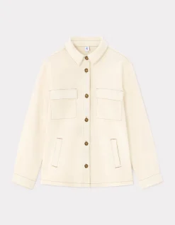Celio Veste effet denim - beige^Femme Vestes & Blazers