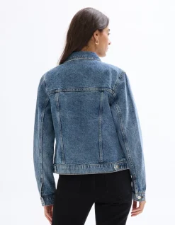 Celio Veste en jean - bleu^Femme Les Meilleures Ventes|Les Essentiels Aux Meilleurs Prix
