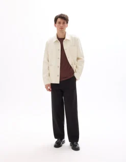 Celio Veste en jean 100% coton - écru^Homme Blousons|Vestes
