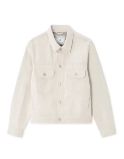 Celio Veste en jean - écru^Homme Blousons|Vestes
