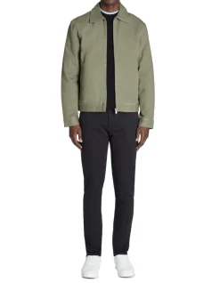 Celio Veste zippée col chemise 100% coton -^Homme Blousons|Vestes